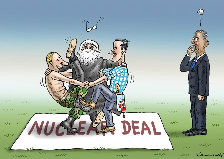 Карикатура дня: Ядерная сделка
