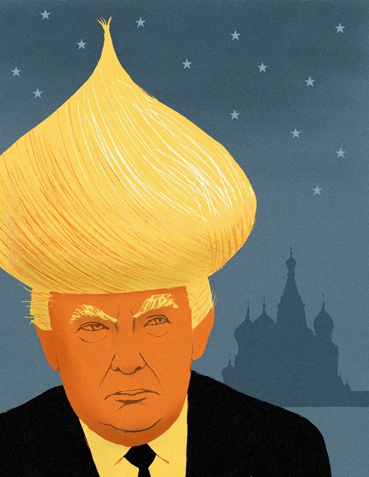 Карикатура дня: From Russia with Trump