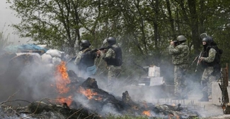 Украинские военные приступили к освобождению Славянска