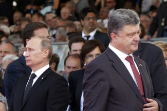 Порошенко и Путин договорились о прекращении огня