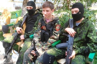 Пророссийкие боевики признались в использовании детей на войне