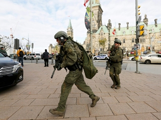 Вооруженные преступники устроили стрельбу в канадской столице