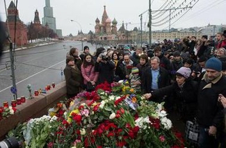 Более трети россиян равнодушны к смерти Немцова