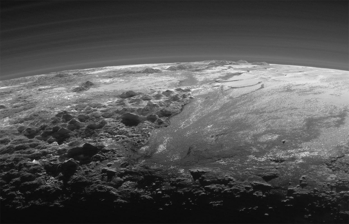 Фото дня: Ледяные горы Плутона