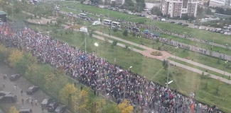 В московском Марьино состоялся митинг оппозиции