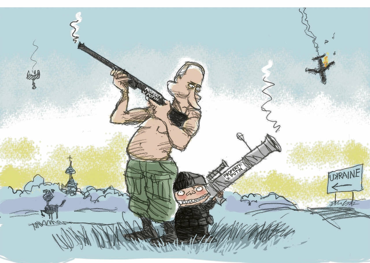 Карикатура дня: Дети Путина