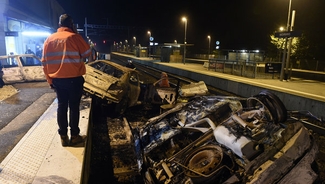 Во французском городке произошёл цыганский бунт