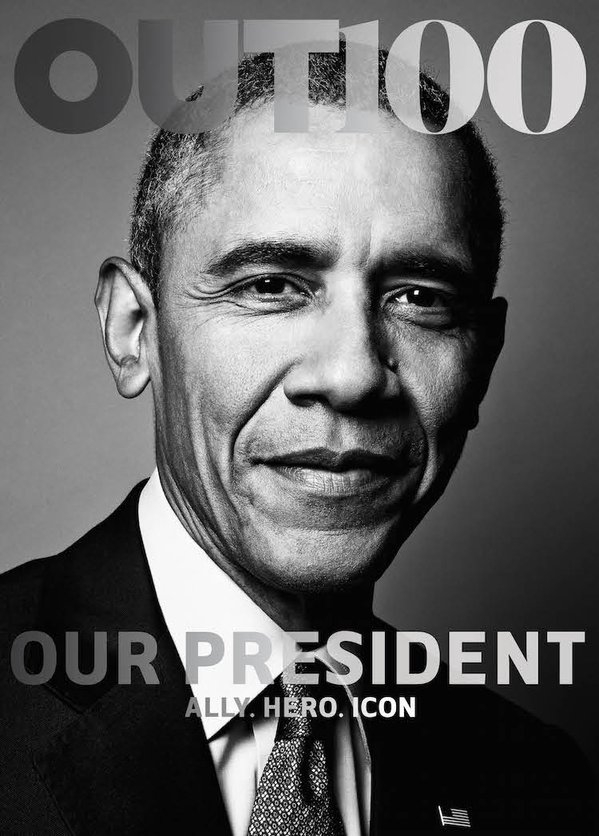 Барак Обама сфотографировался для обложки ЛГБТ-журнала