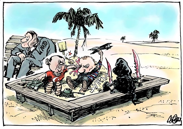 Карикатура дня: Россия-Турция