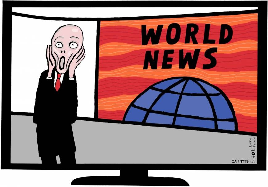 Карикатура дня: Мировые новости