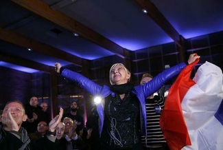 «Национальный фронт» победил в первом туре региональных выборов во Франции