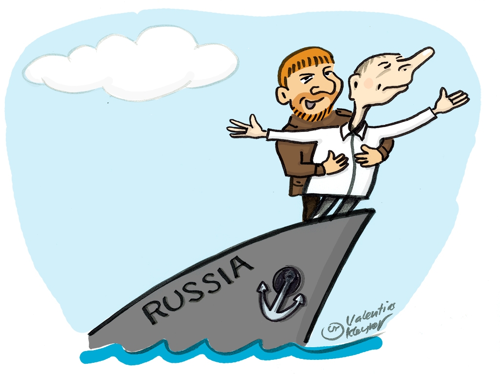 Карикатура дня: Дуэт на «Титанике»
