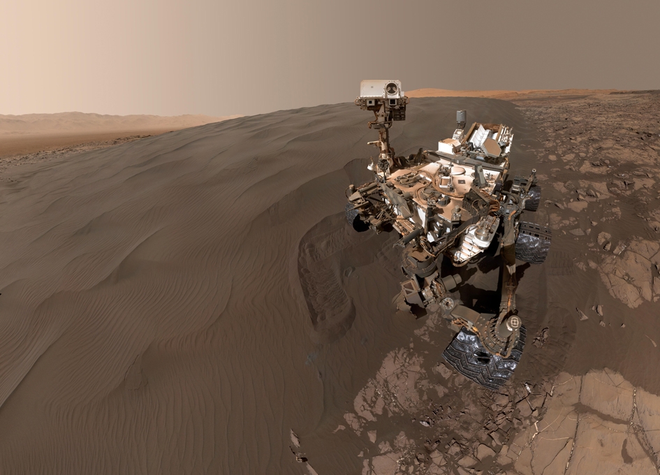 Фото дня: Селфи на Марсе