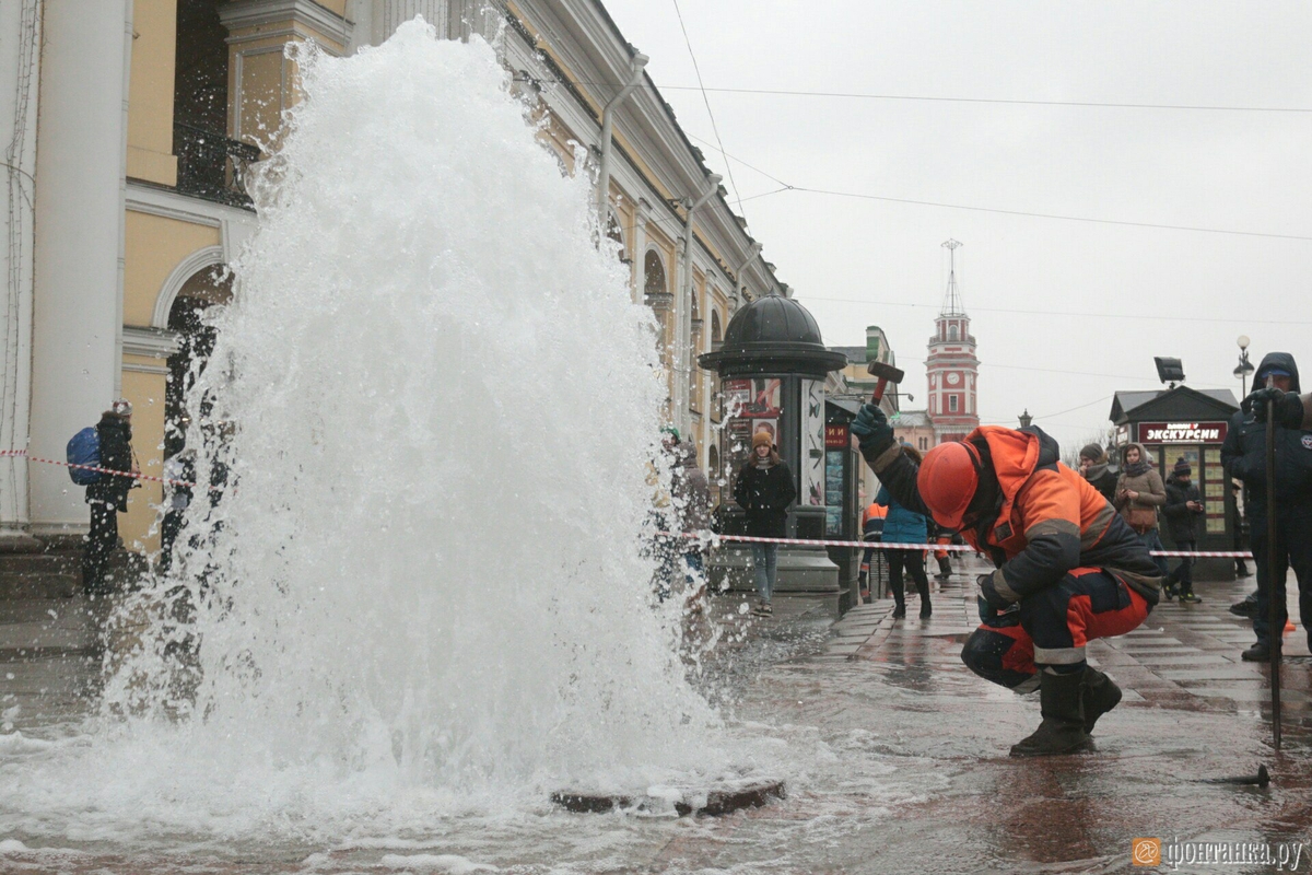 Фото дня: Петербургский фонтан