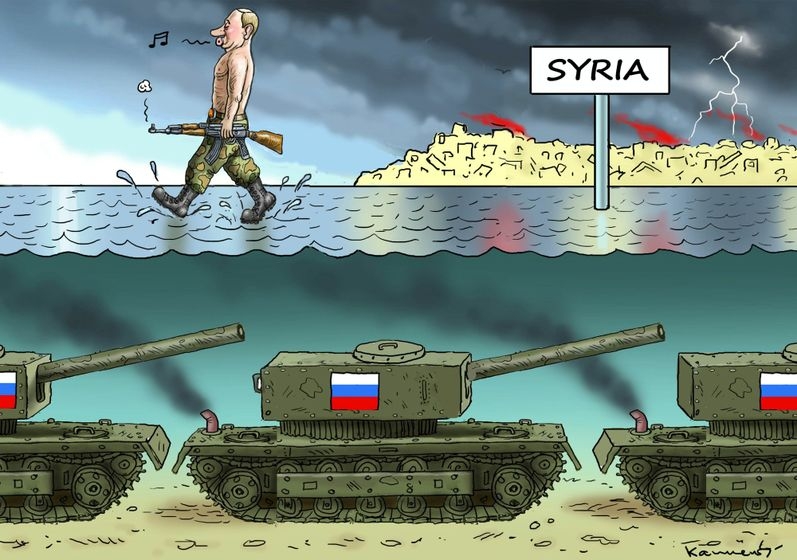 Карикатура дня: О чем свистит Путин