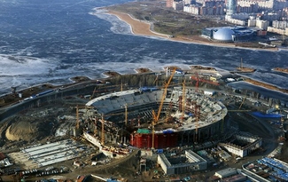 На строительство стадиона «Зенита» попросили еще 4,3 млрд рублей