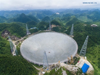 В Китае построили самый большой в мире телескоп