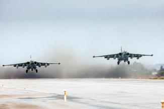 Россия разбомбила базу в Сирии, используемую США и Великобританией