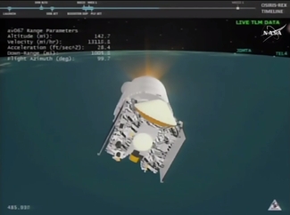 NASA отправило зонд к астероиду, чтобы забрать образцы грунта