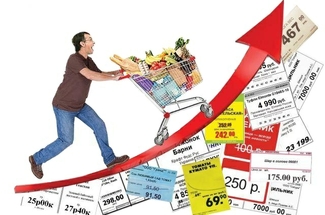 Инфляция в России с начала года превысила европейскую в 39 раз