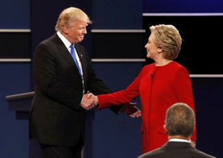 CNN: Клинтон победила Трампа в первых дебатах