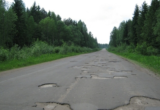 Россия оказалась в хвосте рейтинга качества дорог