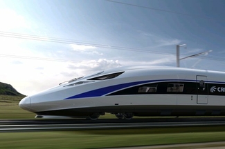 В Китае разрабатывают поезд, способный разогнаться до 600 км/ч