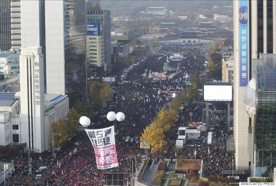 Фото дня: Корейский Майдан