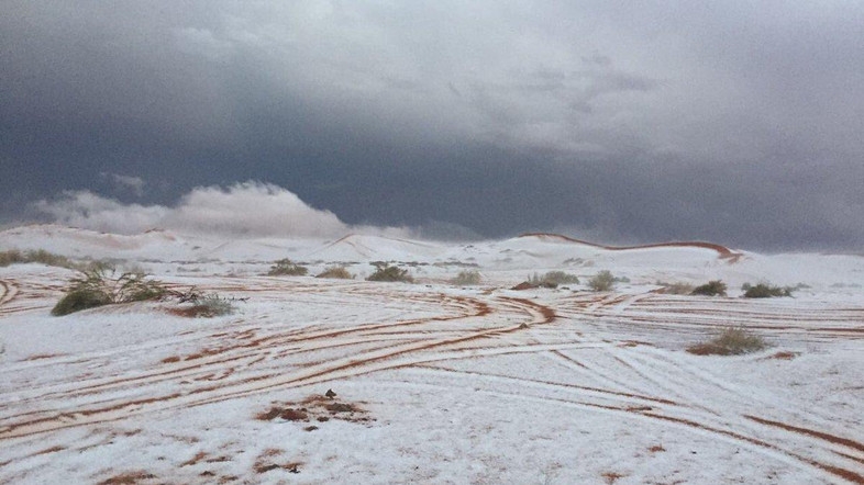 Фото дня: Снег в Аравии