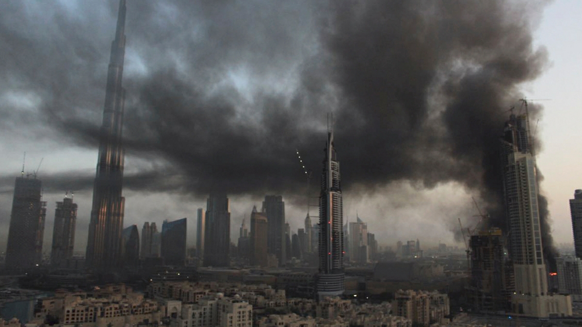 Фото дня: Пожар в Дубае