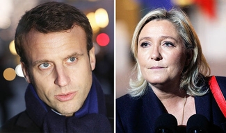 Во второй тур президентских выборов во Франции прошли Эммануэль Макрон и Марин Ле Пен
