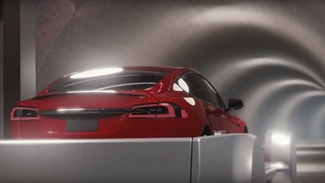 Илон Маск показал испытания скоростного туннеля под Лос-Анджелесом
