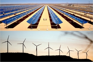 Калифорния получает более двух третей энергии из возобновляемых источников