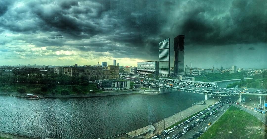 Фото дня: Ураган в Москве