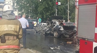 При взрыве автомобиля в Киеве погиб глава спецназа разведки Минобороны Украины
