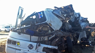 В Татарстане погибли 13 человек при столкновении автобуса с грузовиком